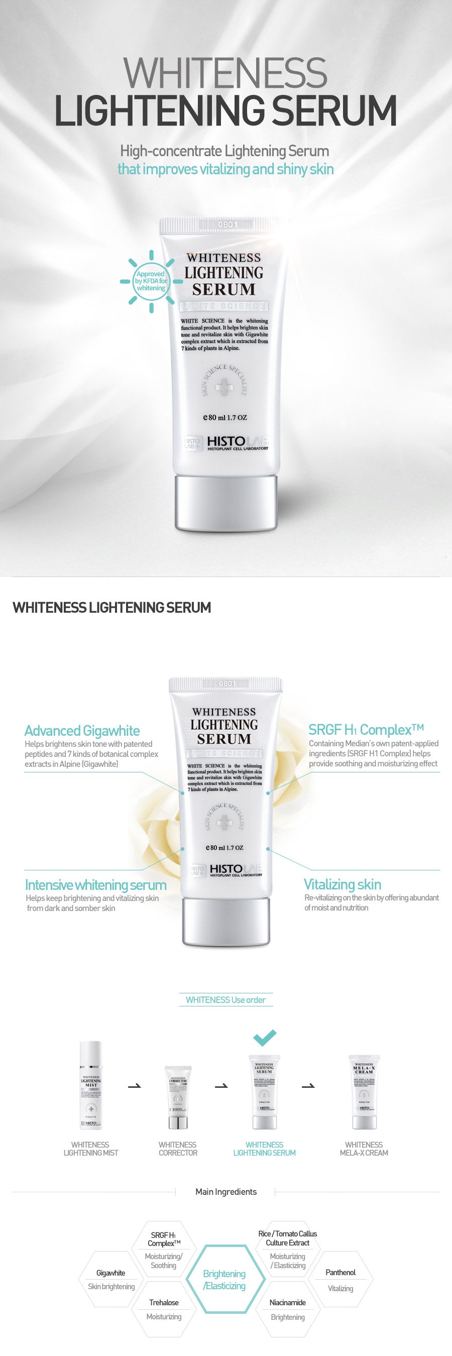 Whiteness Lightening Serum
