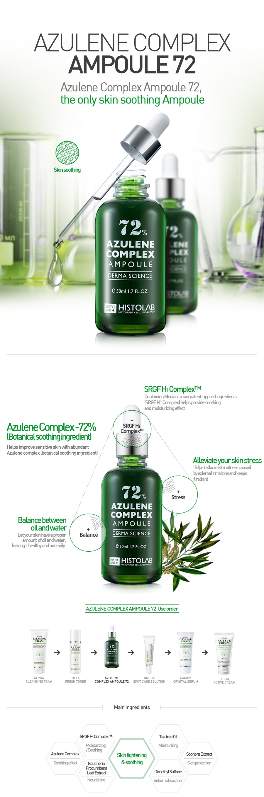 Azulene Complex Ampoule 72